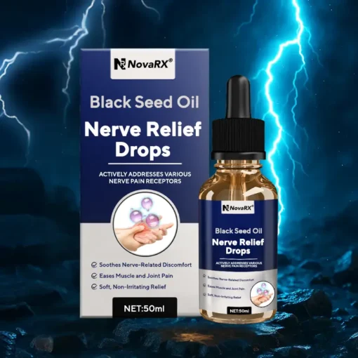 NovaRX® Black Seed Oil Nerve Relief Drops