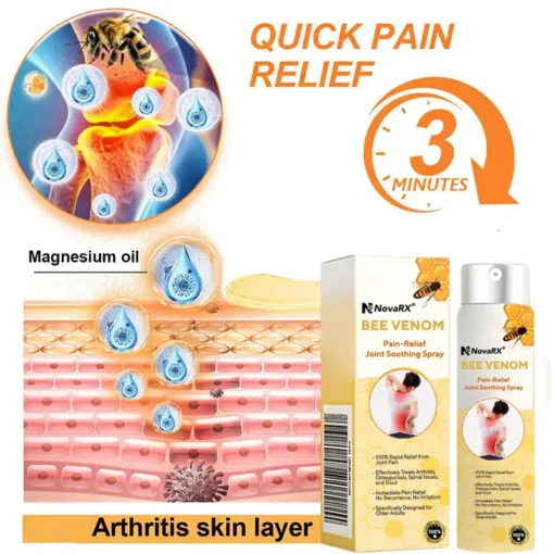 NovaRX® Bee Venom Pain-Relief Joint Soothing Spray