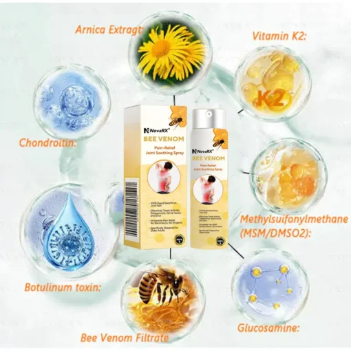 NovaRX® Bee Venom Pain-Relief Joint Soothing Spray