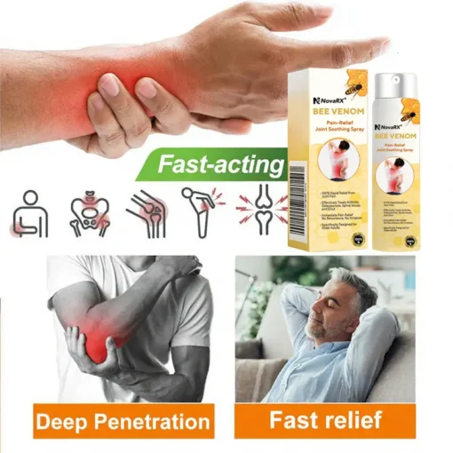 NovaRX® Bee Venom Pain-Relief Joint Soothing Spray