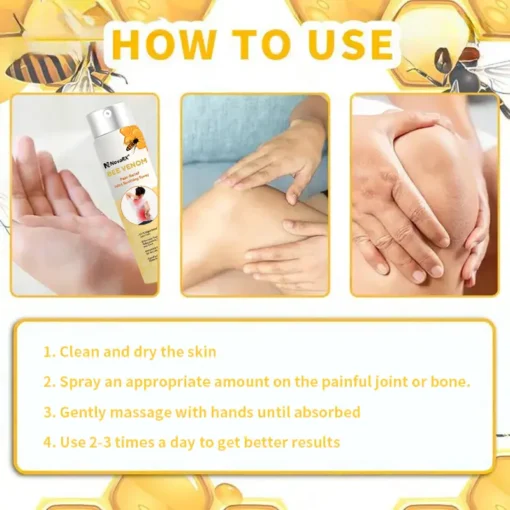 NovaRX® Bee Venom Pain-Relief Joint Soothing Spray